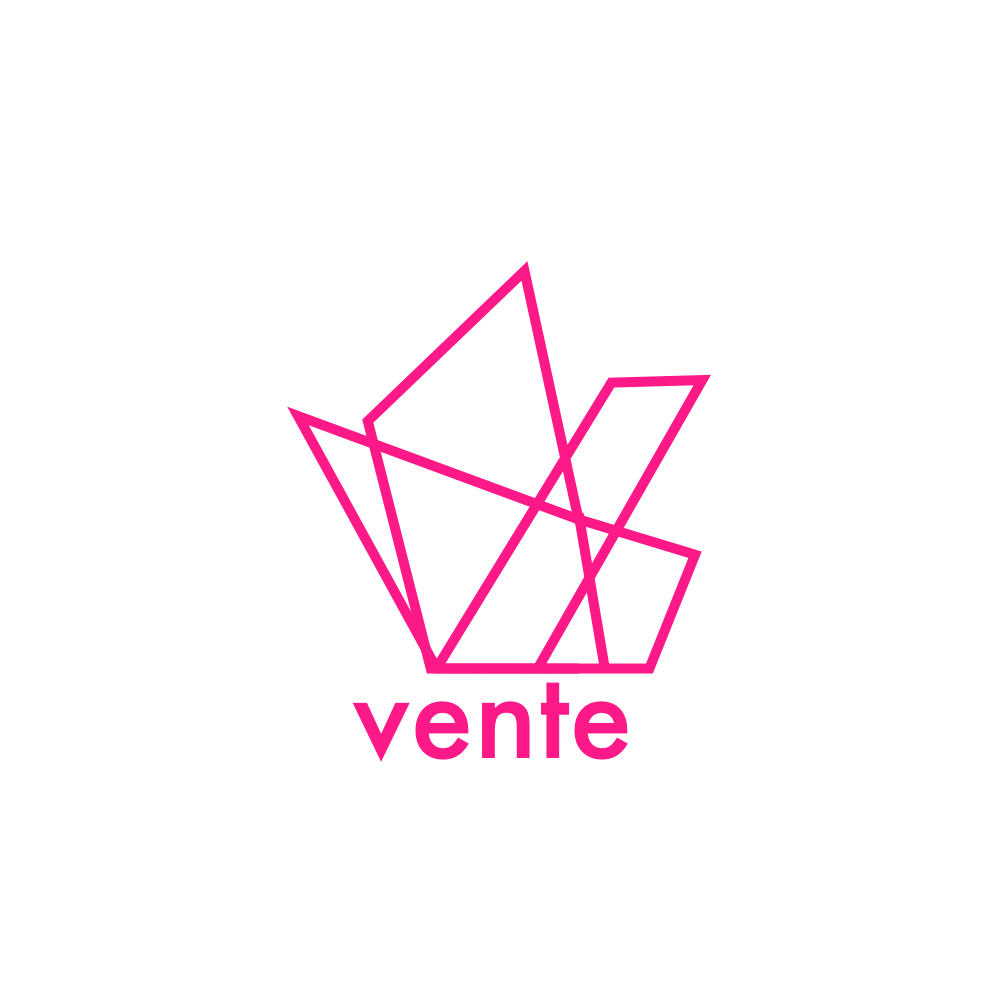 Vente logo option 3 - warm flame in pink